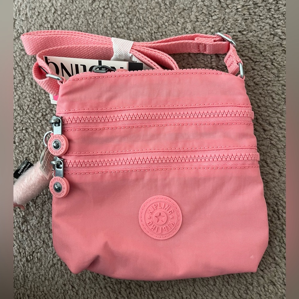 Kipling Alvar Mini Crossbody Bag ‘Enjoyable Blush’ - Picture 2 of 6